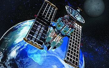 satellite, space, earth, planet HD wallpaper