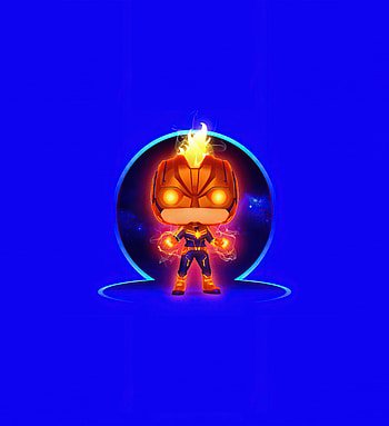 Captain Marvel, superhero, art, 2020 HD phone wallpaper