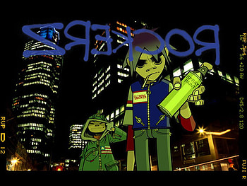 Gorillaz Rockerz, music, gorillaz, entertainment, rockerz HD wallpaper