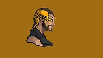 Artwork, WWE, Seth Rollins, headshot HD wallpaper