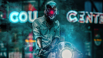 Scifi Biker Boy , scifi, biker, artist, artwork, digital-art HD wallpaper