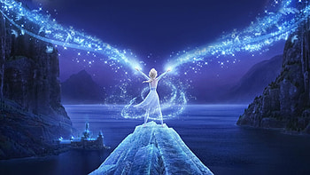 Frozen, Frozen 2 , Queen Elsa, Stunning background HD wallpaper