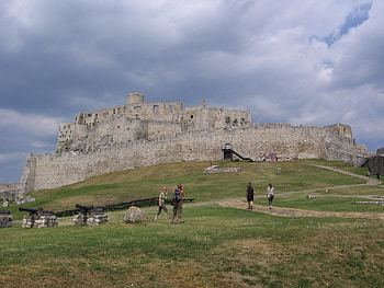 Spiš Castle,Slovakia, spis, slovakia, castle HD wallpaper