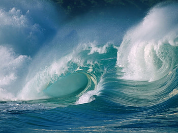 Landscape, Sea, Waves HD wallpaper