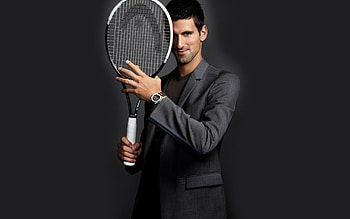 Novak Djokovic, for fans, Sporty aesthetic, Dynamic visuals HD wallpaper