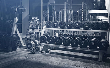 Vintage gym, Classic aesthetics, Retro workout, Nostalgic atmosphere HD wallpaper