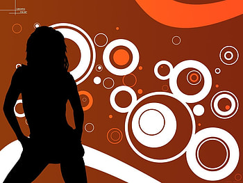 Girl vector, vector, girl, abstract HD wallpaper