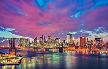 Landscape, Cities, Bridges HD wallpaper