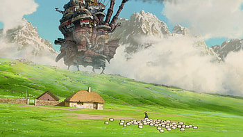 Studio Ghibli, Laptop , Artistic elegance, Ghibli inspiration HD wallpaper