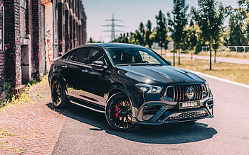 Brabus 800, 2021, , exterior, Mercedes-AMG GLE 63 coupe, new black GLE63 coupe, tuning GLE coupe, german cars, Brabus, Mercedes HD wallpaper