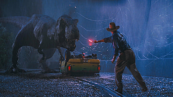 Jurassic Park, backgrounds, Classic movie, Dinosaur theme park HD wallpaper
