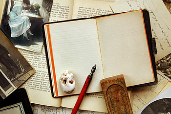 Miscellanea, Miscellaneous, Old, Table, Notebook, Notepad, Pen, Accessories HD wallpaper