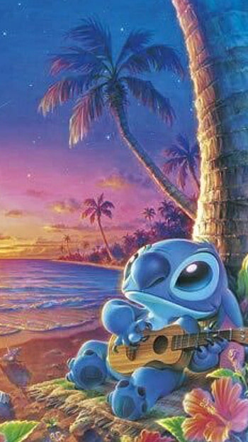 Stitch, Cute Stitch, Cartoon HD phone wallpaper