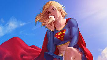 2020 Supergirl Artwork, supergirl, superheroes, artwork, artist, artstation HD wallpaper