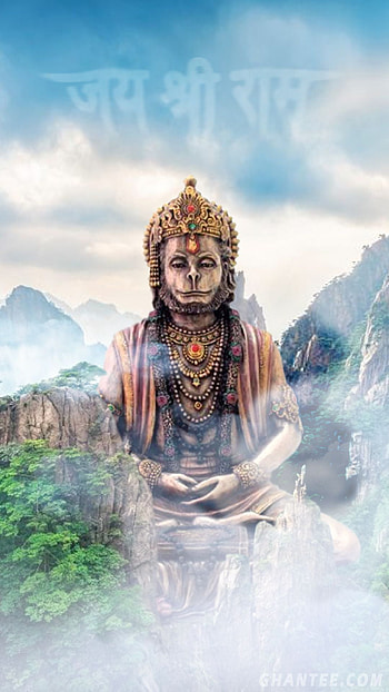 hanuman ji – Ghantee, Hanuman Meditation HD phone wallpaper