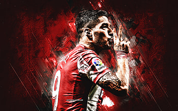 Luis Suárez, soccer, suarez, atletico, atleti, football, luissuarez HD wallpaper