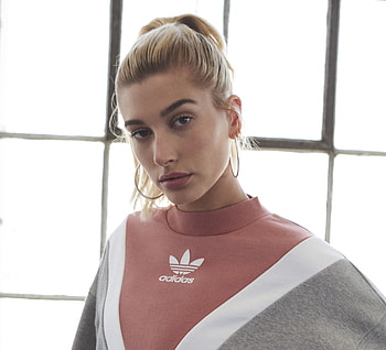 Hailey Baldwin, Adidas x campaign, 2018 HD wallpaper
