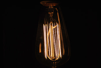 Dark, Shine, Light, Dark Background, Lamp, Illumination, Lighting HD wallpaper