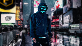 Anonymus Guy On Street , anonymus, graphy, hop, mask HD wallpaper