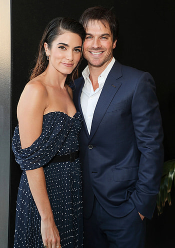 Ian Somerhalder, Nikki Reed, Birtay wishes, Expressing love HD phone wallpaper