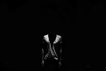 Dark, Silhouette, Shadow, Darkness, Bw, Chb HD wallpaper