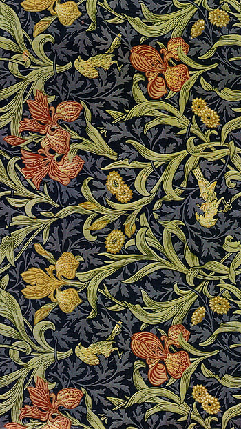 William Morris, Flower Design HD phone wallpaper