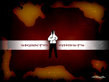 Skonto Ghosts, man, fan, fc, ghost, football, yellow, red, club, skonto, riga HD wallpaper
