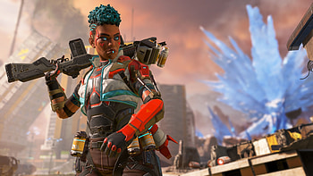 Apex Legends, Bangalore character, Explosive battles, Futuristic metropolis HD wallpaper