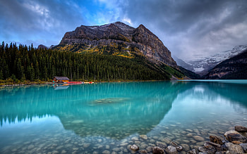 Lake Louise , Background HD wallpaper