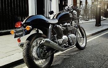 motorcycle, cool, triumph, fun HD wallpaper