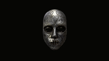 Death Eaters, Surreal mask, Artistic interpretation, Enigmatic character HD wallpaper