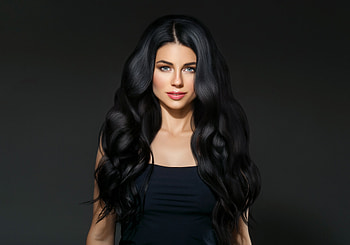 Black Hair, model, black, hair, female HD wallpaper