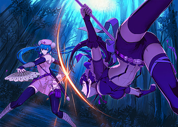 Battle!, other, hot, girls, anime HD wallpaper