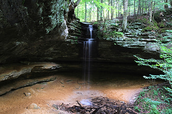 Tannery Falls, Tannery, UP, Munising, Michigan, Falls HD wallpaper