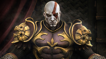 Kratos Throne God Of War, god-of-war, games HD wallpaper