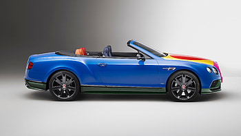 Bentley Continental GT V8 S Convertible Pop Art By Peter Blake 2 Cars HD wallpaper