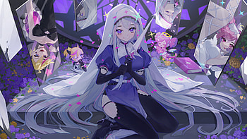 Muse Dash: Buro, Rin & Marija — Neon, Buro (Muse Dash), Rin (Muse Dash), Marija (Muse Dash), video game, Muse Dash HD wallpaper