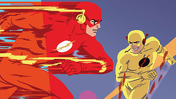 Comic, Flash HD wallpaper