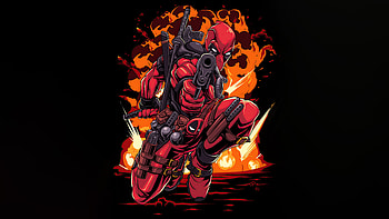 Deadpool Radiance, deadpool, superheroes, artist, artwork, digital-art HD wallpaper