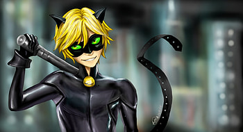 Adrien Agreste, Ladybug and Cat Noir HD wallpaper
