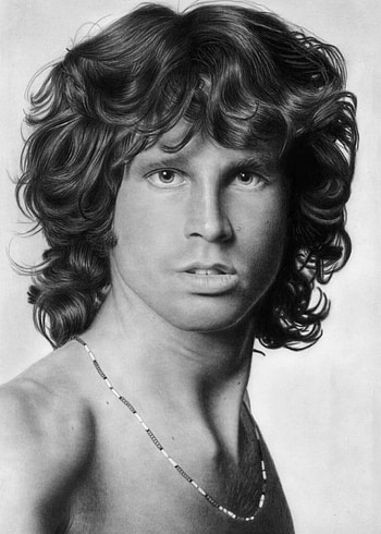 Jim Morrison, Giampaolo Casarini, Iconic , Celeb artist HD phone wallpaper