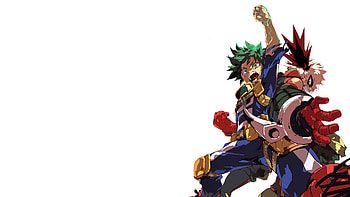Izuku Midoriya and Katsuki Bakugo, My Hero Academia HD wallpaper