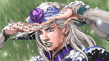 Steel Ball Run : Purple-Eyed Anime Hero, Anime, Jojo's Bizarre Adventure, Steel Ball Run, purple eyes HD wallpaper