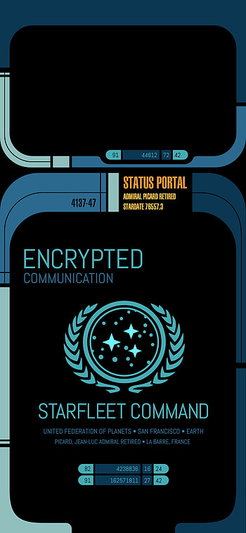 Starfleet, star trek, starfkeet, picard HD phone wallpaper