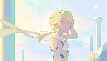 Lumine in Radiant : Genshin Impact's Stunning Heroine, Lumine (Genshin Impact), video game, Genshin Impact HD wallpaper