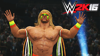 WWE 16 - X360 PS3 Gameplay (XBOX 360 ) Ultimate Warrior vs Mankind HD wallpaper