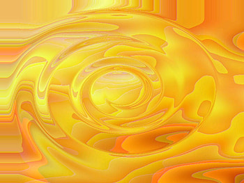 Yellow Whirlpool, whirlpool, abstract, gold, yellow HD wallpaper