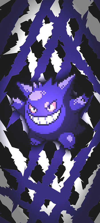 GENGAR, art, fictional_character HD phone wallpaper