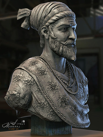 Shivaji Maharaj, Chatrapati Shivaji Real Face Model, The Great Maratha, Shivaji The Legend, Raje, Chatrapati Shivaji, Daiwat HD phone wallpaper