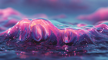 Abstract Liquid Flow, Abstract, Liquid, colorful, wave HD wallpaper